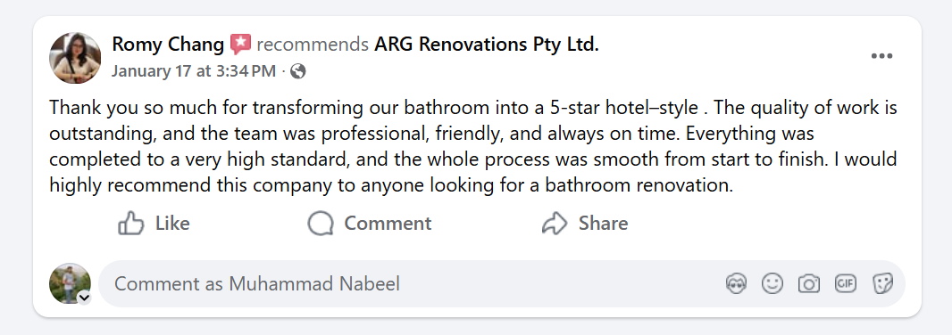 ARG Reno Customer Feed back Reviews Testimonials (7)